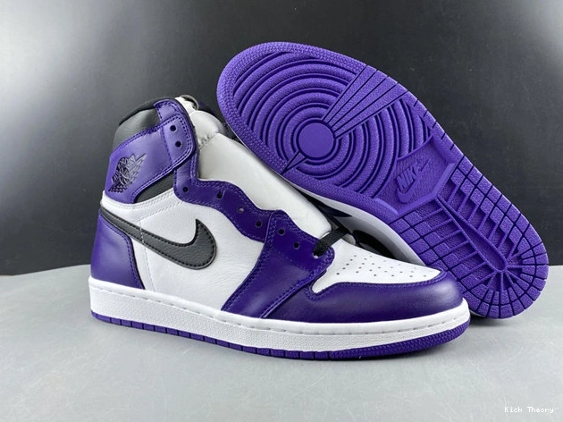 Kicktheory Purple 3740 Jordan1 555088- White Court Retro SunProtective 1014